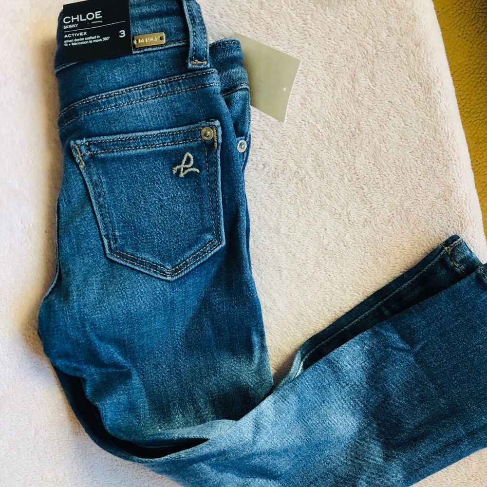 DL1961 toddler chloe jeans color parula